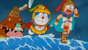 Backdrop to the movie "Doraemon: Nobita and the Legend of the Sun King" #1836584