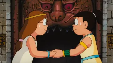 Backdrop to the movie "Doraemon: Nobita and the Legend of the Sun King" #1836591
