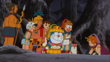 Backdrop to the movie "Doraemon: Nobita and the Legend of the Sun King" #1836615