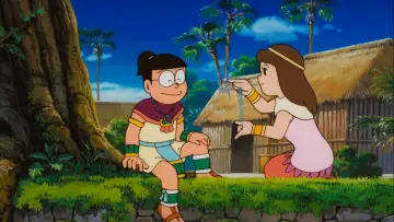 Backdrop to the movie "Doraemon: Nobita and the Legend of the Sun King" #1836626