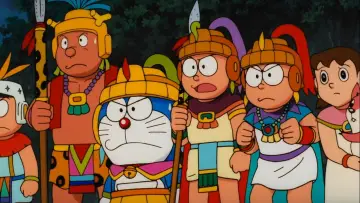 Backdrop to the movie "Doraemon: Nobita and the Legend of the Sun King" #1836627