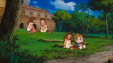 Backdrop to the movie "Doraemon: Nobita and the Legend of the Sun King" #1836630