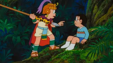 Backdrop to the movie "Doraemon: Nobita and the Legend of the Sun King" #1836637