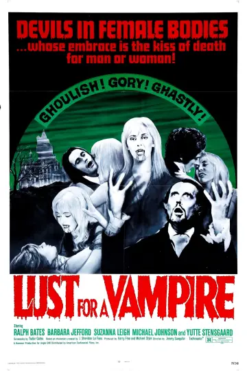 Poster to the movie "Lust for a Vampire" #1099679