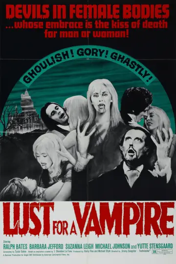Poster to the movie "Lust for a Vampire" #1099688