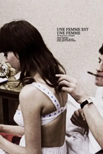 Poster to the movie "A Woman Is a Woman" #1583908