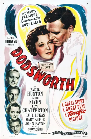 Poster to the movie "Dodsworth" #1077320