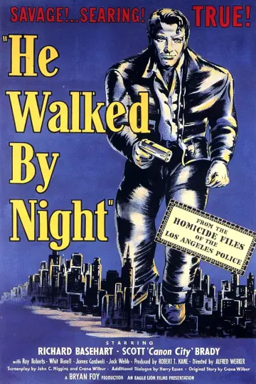 Poster to the movie "He Walked by Night" #1918403