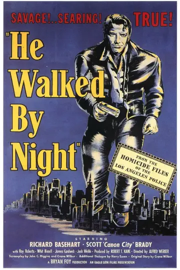 Poster to the movie "He Walked by Night" #1918404