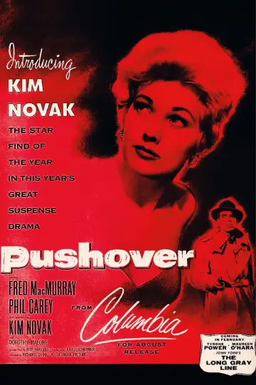 Poster to the movie "Pushover" #666963