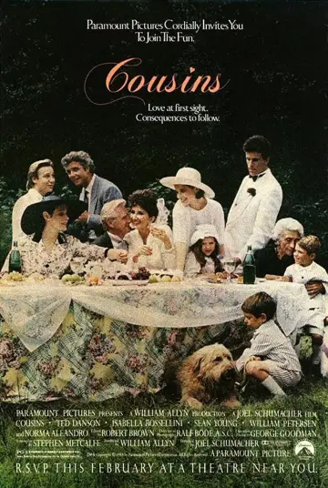 Poster to the movie "Cousins" #1905236