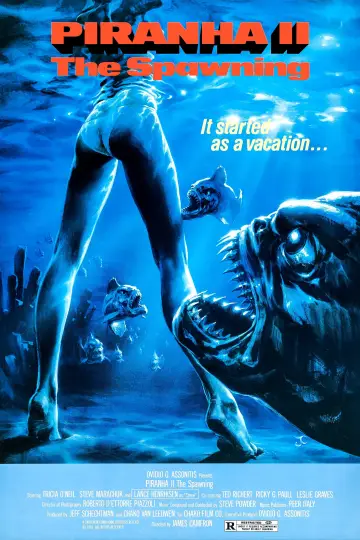 Poster to the movie "Piranha II: The Spawning" #1024877