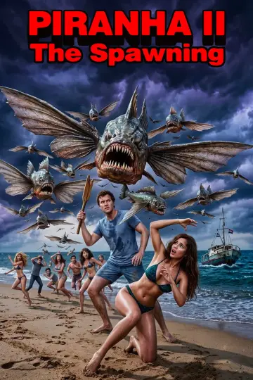 Poster to the movie "Piranha II: The Spawning" #1808492