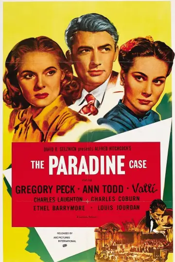 Poster to the movie "The Paradine Case" #1047754
