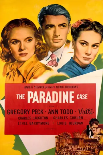 Poster to the movie "The Paradine Case" #1047763