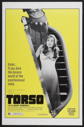 Poster to the movie "Torso" #1093613