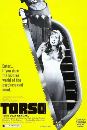 Poster to the movie "Torso" #1093615