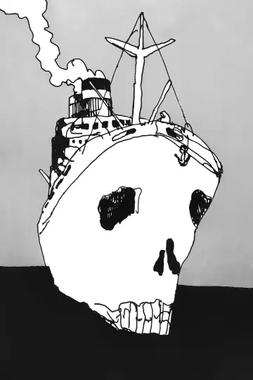Poster to the movie "Death Ship" #414978