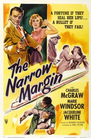 Poster to the movie "The Narrow Margin" #1578123