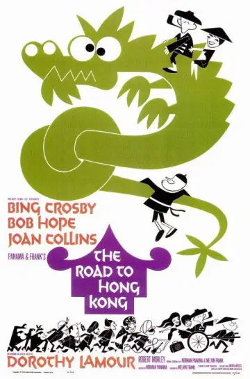 Poster to the movie "The Road to Hong Kong" #1790655