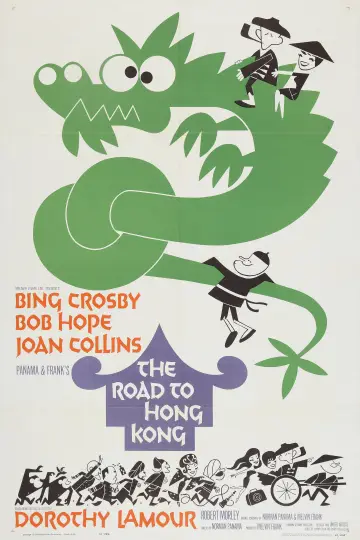 Poster to the movie "The Road to Hong Kong" #1790658