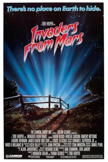 Poster to the movie "Invaders from Mars" #1649741