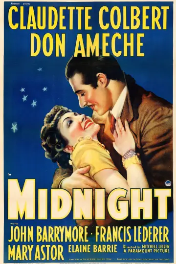 Poster to the movie "Midnight" #1097235