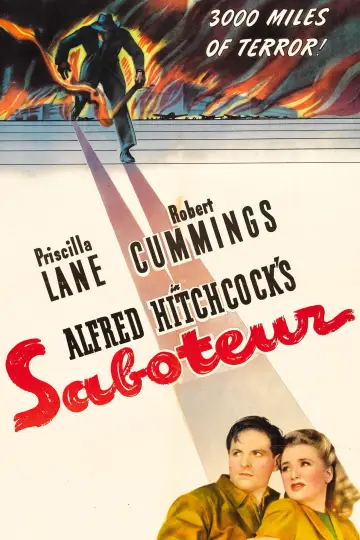 Poster to the movie "Saboteur" #993942