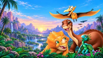 Backdrop to the movie "The Land Before Time XII: The Great Day of the Flyers" #1633227
