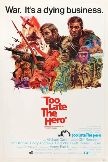 Poster to the movie "Too Late the Hero" #1914133