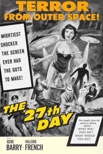 Poster to the movie "The 27th Day" #1813669