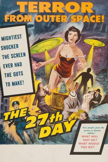Poster to the movie "The 27th Day" #1813672