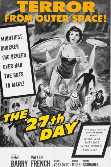 Poster to the movie "The 27th Day" #1813674
