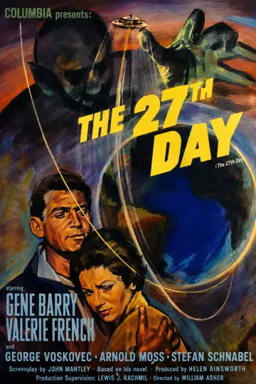 Poster to the movie "The 27th Day" #1813676