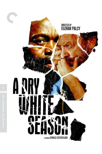 Poster to the movie "A Dry White Season" #1803231