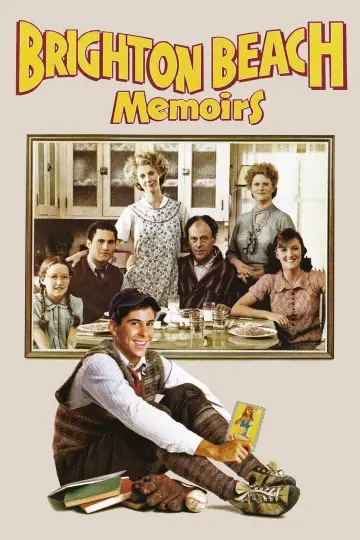 Poster to the movie "Brighton Beach Memoirs" #1577089