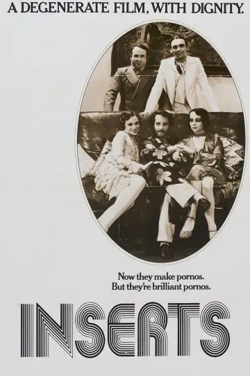 Poster to the movie "Inserts" #1905269