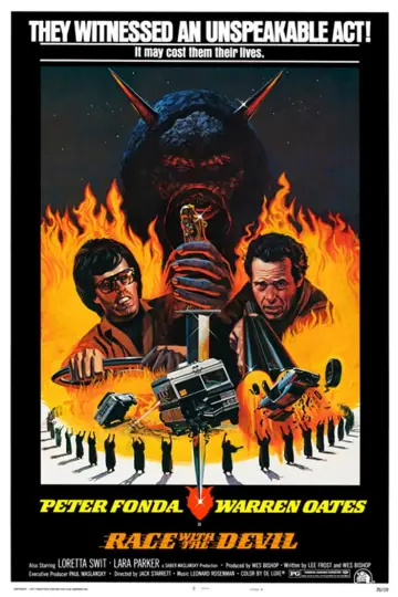 Poster to the movie "Race with the Devil" #1822383
