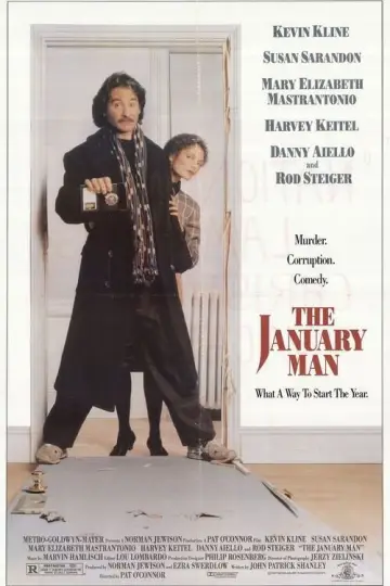 Poster to the movie "The January Man" #1808288