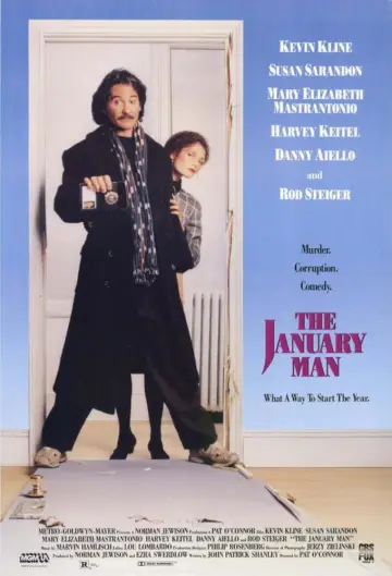 Poster to the movie "The January Man" #1808289