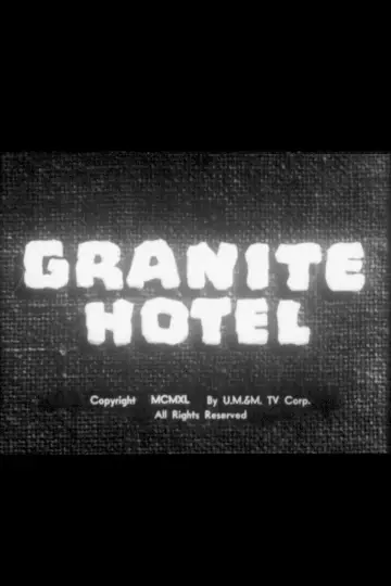 Poster to the movie "Granite Hotel" #1157448