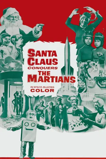 Poster to the movie "Santa Claus Conquers the Martians" #1808245