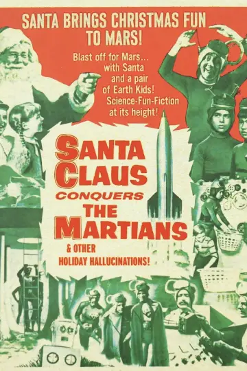 Poster to the movie "Santa Claus Conquers the Martians" #1808249