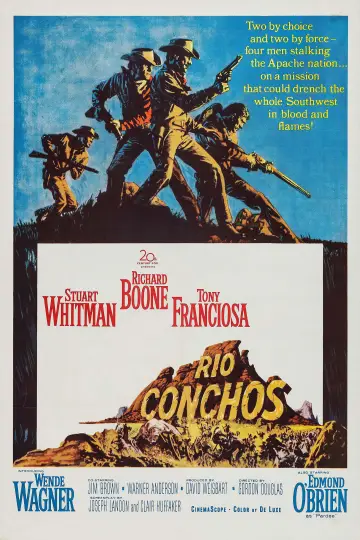 Poster to the movie "Rio Conchos" #1092364