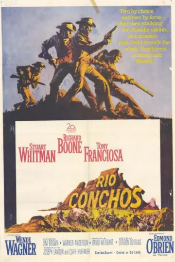 Poster to the movie "Rio Conchos" #1092372