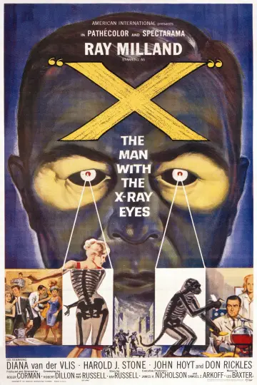 Poster to the movie "X: The Man with the X-Ray Eyes" #1083822