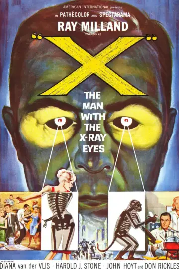 Poster to the movie "X: The Man with the X-Ray Eyes" #1083824
