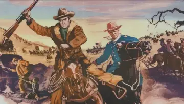 Backdrop to the movie "Two Rode Together" #1052098
