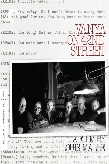 Poster to the movie "Vanya on 42nd Street" #1872884