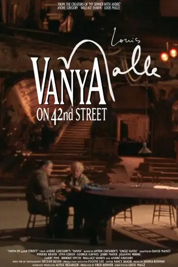 Poster to the movie "Vanya on 42nd Street" #1872886